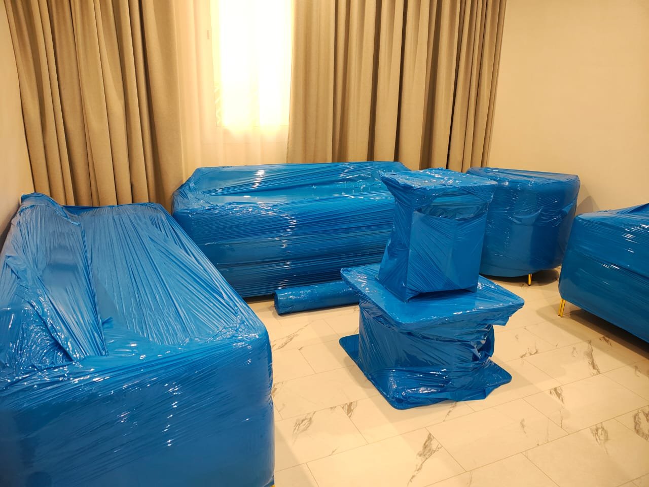 اعمال التغليف بعض اعمال التغليف المقدمة من شركة نقل عفش بجدة ابطال